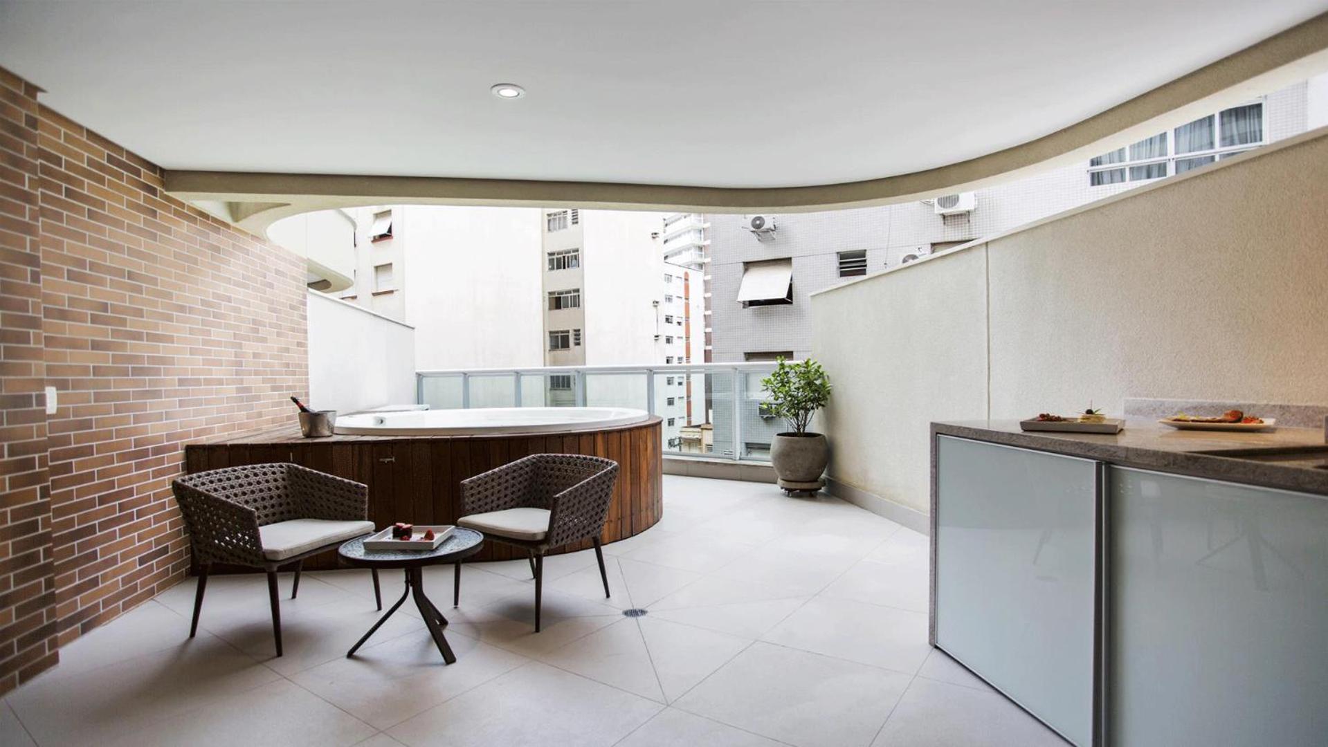 Residencial Estanconfor Santos Leilighet Eksteriør bilde